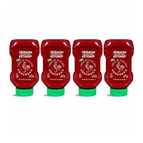 [해외직구]Huy Fong Sriracha Ketchup 후이 퐁 스리라차 핫 칠리 소스 케첩 20oz(567g) 4팩
