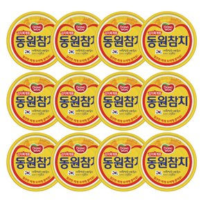 동원 김치찌개참치 150g x 12캔 / 참치캔 통조림