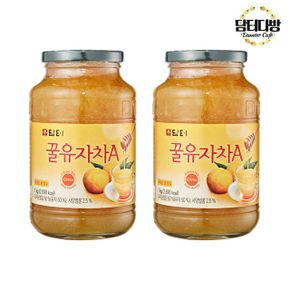 탕비실 (원플원) 담터 꿀유자차A 손님대접 1kg