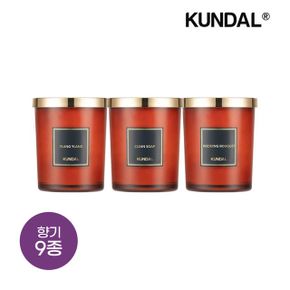 쿤달 퍼퓸 내추럴 소이 캔들 500g x3개