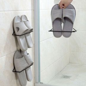 걸이 실내화 정리대 슬리퍼 신발 거치대 욕실화 욕실