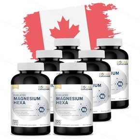로얄캐네디언 캐나다 킬레이트 마그네슘 헥사 120캡슐x6통