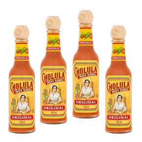 [해외직구] Cholula Hot Sauce Original 촐룰라 핫소스 오리지널 150ml 4병