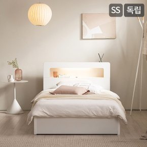 [비밀특가]SAMICK엔느 LED 평상형 침대(독립스프링 매트리스-슈퍼싱글)
