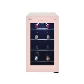 [O] LG 디오스 오브제컬렉션 와인셀러 핑크 8병 W0082GPE