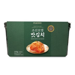 특제육수 조선호텔 맛김치 1.9kg+1.9kg_제주택배불가(무료배송)