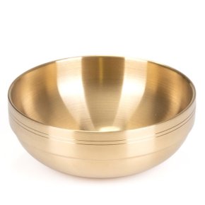 금상첨화 티타늄 이중 면기 냉면그릇 22cm 국수그릇