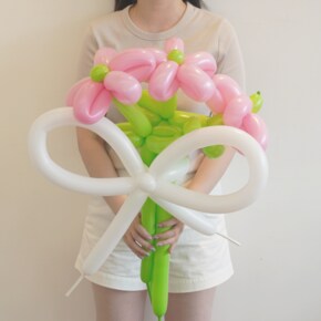 아트박스/갓샵 풍선 꽃다발 꽃풍선 만들기 DIY 4종 졸업 생일 튤립 꽃