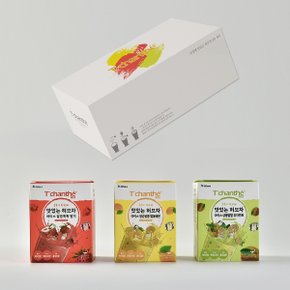 티샹떼 맛있는 허브차 3종 선물세트(쇼핑백포함)