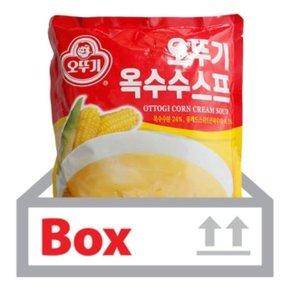 오뚜기 옥수수스프 1kg 10ea(박스) 식당용 (WB8B159)