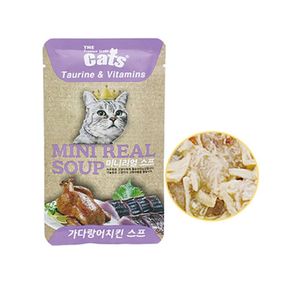 캣 영양 스프 40g - 가다랑어치킨 1p 고양이 건강간식