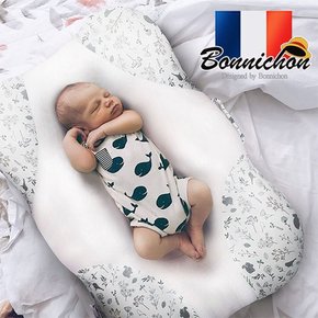 프랑스 보니숑 태열예방 역류방지쿠션 쿨라핀 3D메쉬 양면 신생아 선물 출산 용품 준비물 여름 아기 수유쿠션