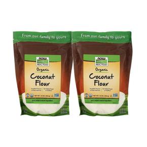[해외직구] NOW Foods 나우푸드 코코넛 가루 454g 2팩