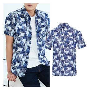 남성 여름 하와이안 패턴 반팔셔츠 하바마(남) KTH5801M