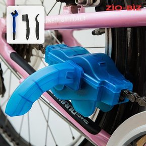 자전거 체인 클리너 4종세트/체인 기름때 세척 청소 디그리셔 디그리스 디그리서 브러쉬 솔 공구 용품