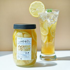 첨가물 없는 수제과일청 레몬생강청 500g