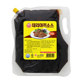 (12개) 오뚜기 데리야끼소스 2kgx6개입/ 2 BOX