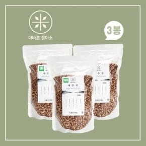 더바른 정미소 유기농 차수수 500g *3봉