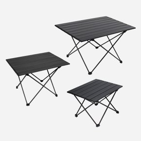 알루미늄 경량 캠핑 테이블 ver2 블랙