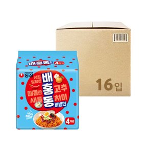 [농심]배홍동 비빔면 (137g x 16개)