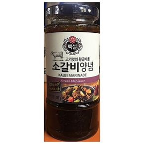 소스류 기타소스 소갈비 양념 백설 업소용 고기 액상 소스 식당 290g