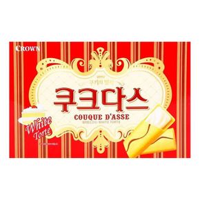 간식 쿠키 크라운 쿠크다스 행사상품 화이트토르테 X ( 3매입 )