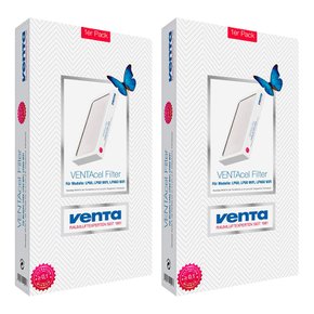 벤타 LP60 LPH60 공기청정기 필터 2개 Venta 2220100 VENTAcel Filter White