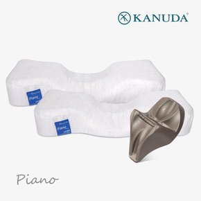 블루라벨 피아노 더블세트(베개2+머리냅) / 메모리폼 경추 기능성 베개