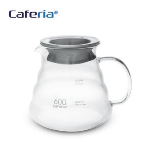 Caferia 커피서버 600ml-CG2 [커피포트/유리주전자/드립서버/핸드드립/드립용품/커피용품]
