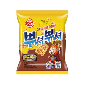 (48개) 오뚜기 뿌셔뿌셔 불고기맛 90gx24개입/ 2 BOX
