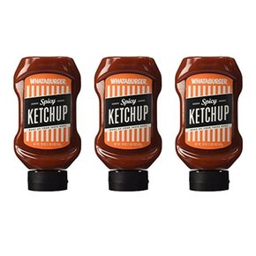 [해외직구]왓어버거 스파이시 케첩 케찹 567g 3팩 Whataburger Spicy Ketchup 20oz