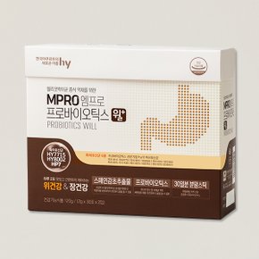 [에치와이] 엠프로 프로바이오틱스 윌 플러스 위건강 장건강 (2gX60포)