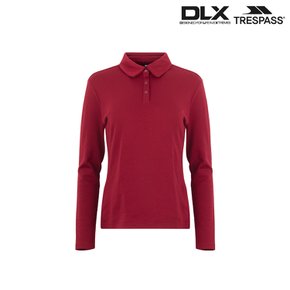 DLX 소프트웜 여성티셔츠 레드와인