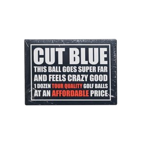 Cut Blue 4피스 우레탄 골프볼(12입)