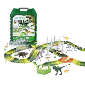 어린이 자동차 장난감 공룡대탐험 다이노트랙 캐리어