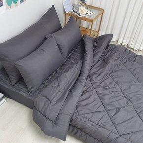 (S) 먼지없이 부드러운 침대커버세트 이불+베개커버 포함