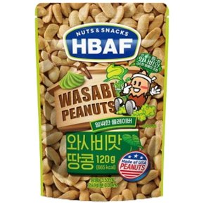HBAF 와사비맛 땅콩 120g x 3봉