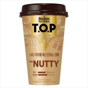 [티오피컵커피]TOP 너티카라멜 라떼 300ml x20개