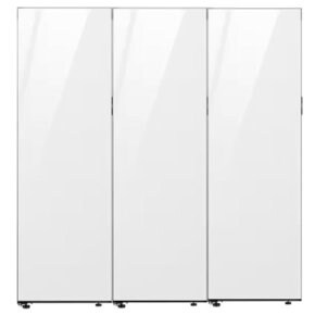 비스포크 냉장냉동김치냉장고 세트 좌힌지 RR40C7805AP+RZ34C7805AP+RQ34C7815AP(글라스)
