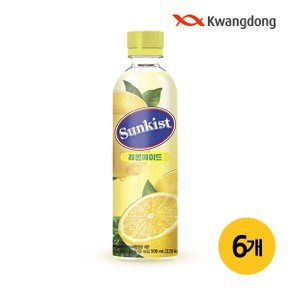 [무료배송] 광동 썬키스트 레몬에이드 500ml 6입