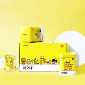 레모나 카카오 프렌즈 기프트 박스 / 선물 세트 / 50포 2개입 구성 / 비타민C