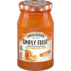 Smucker`s Simply Apricot 스프레드 - 10온스, 스머커스 건강식품