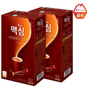동서 맥심 아라비카 커피믹스 100T X 2개