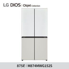 (m) 디오스 오브제컬렉션 매직스페이스 냉장고 875L M874MWG152S