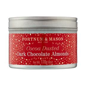 [해외직구] 포트넘앤메이슨 코코아 터스티드 다크 초콜릿 아몬드 170g Fortnumandmason Cocoa Dusted Dark Chocolate Almonds