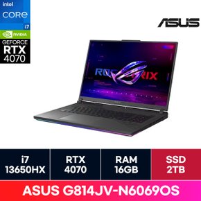 ASUS ROG G814JV-N6069OS 13세대 i7 13650HX RTX4060 게이밍노트북(2TB) on
