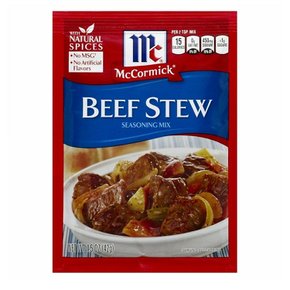 [해외직구]맥코믹 비프 스튜 시즈닝 믹스 42g 6팩 McCormick Seasoning Mix Beef Stew 1.5oz