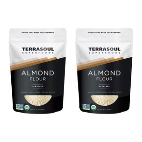 Terrasoul Superfoods 테라소울 아몬드 가루 분말 454g 2팩