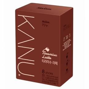 카누 라떼 커피세트 인스턴트커피 티라미수 동서식품 17.3gx8T X ( 2매입 )
