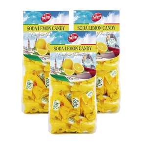 포지타노 소다 레몬 맛 캔디 200g 3봉지 이탈리아 임산부 입덧 사탕 선물
